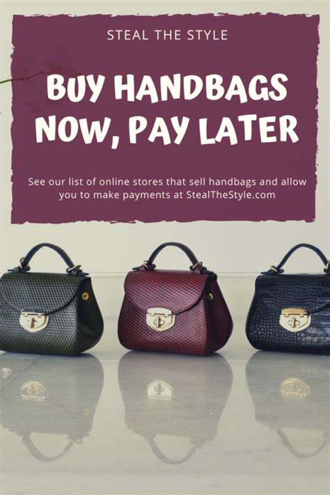 designer bag payment plan|buy now pay later designer bags.